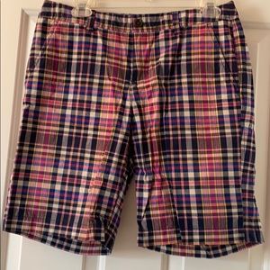 Cute plaid shorts.